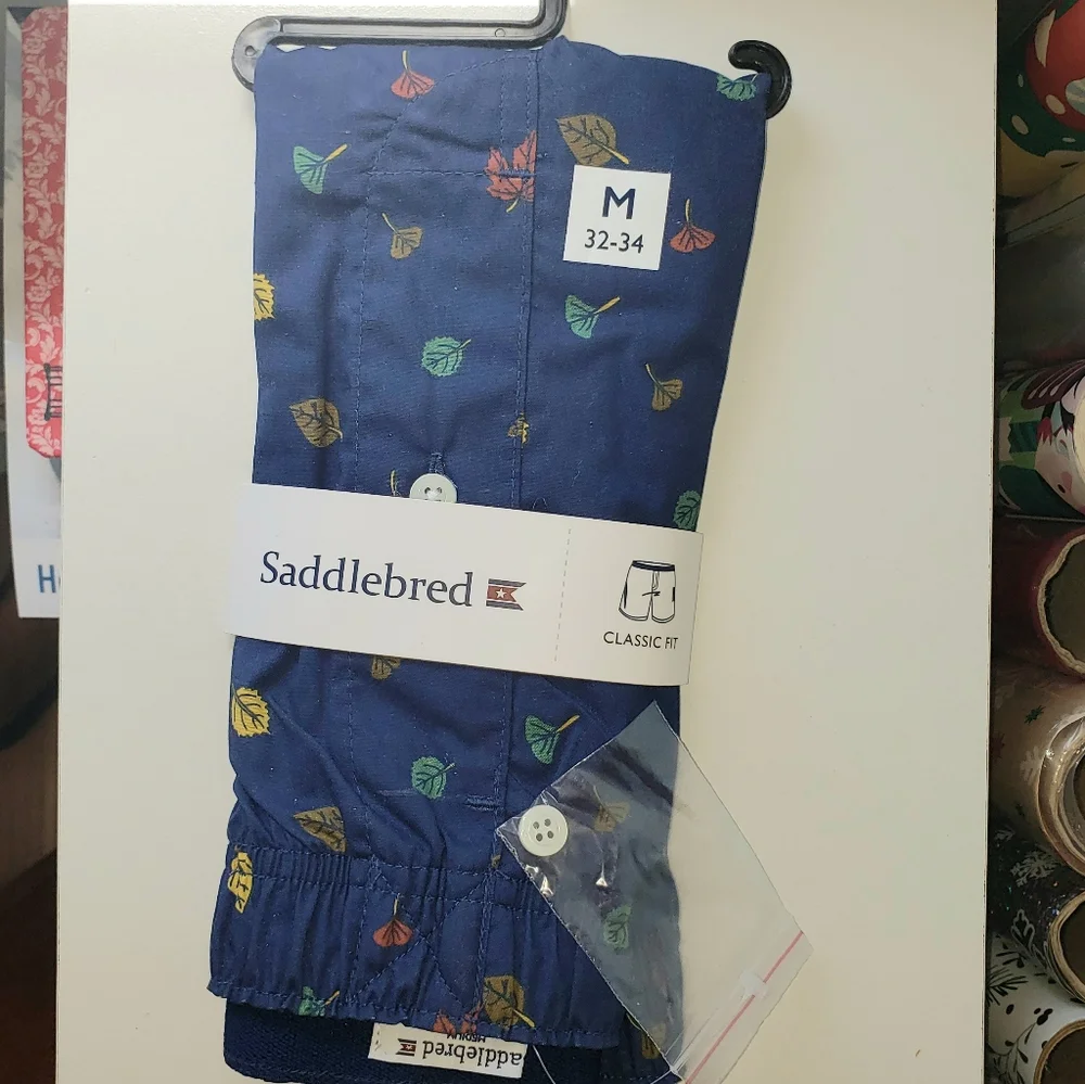 2 New Saddlebred Men"s Classic Fit Boxers. M 32-34 - Picture 3 of 4